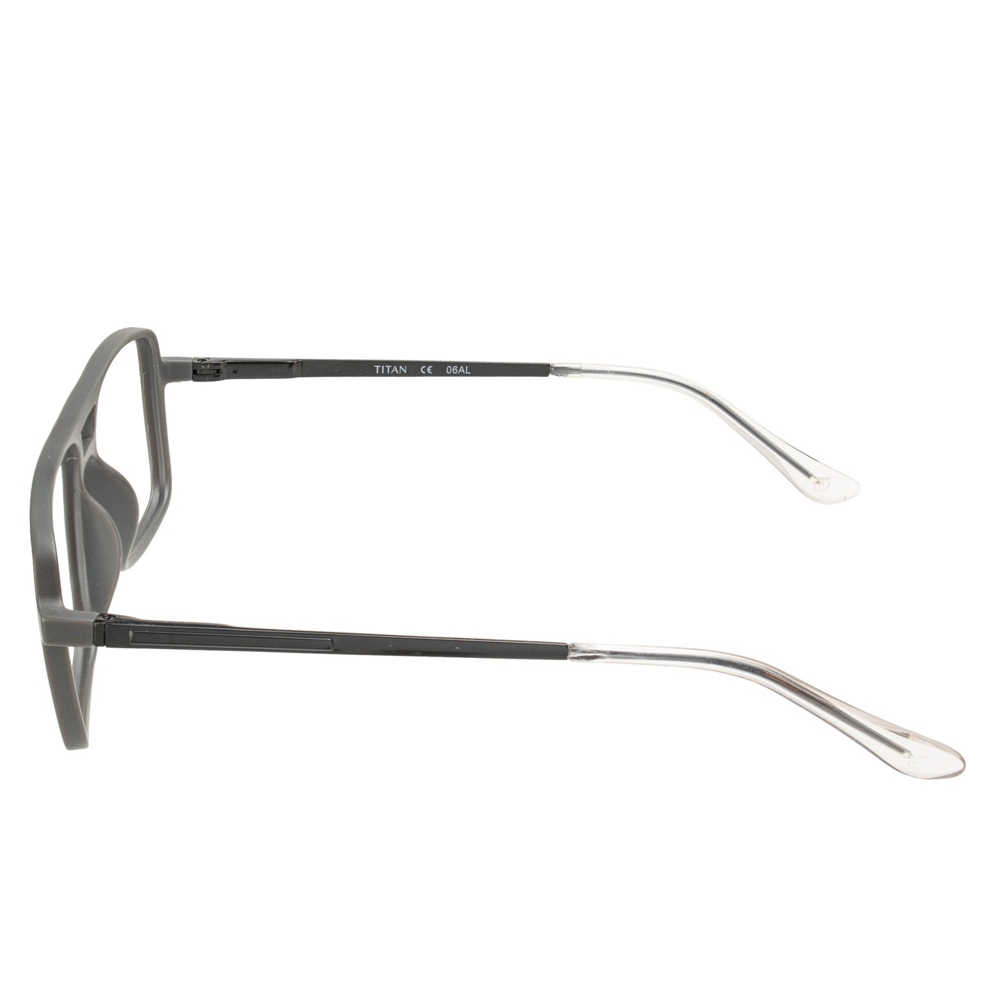 Titan Grey Square Eyewear
