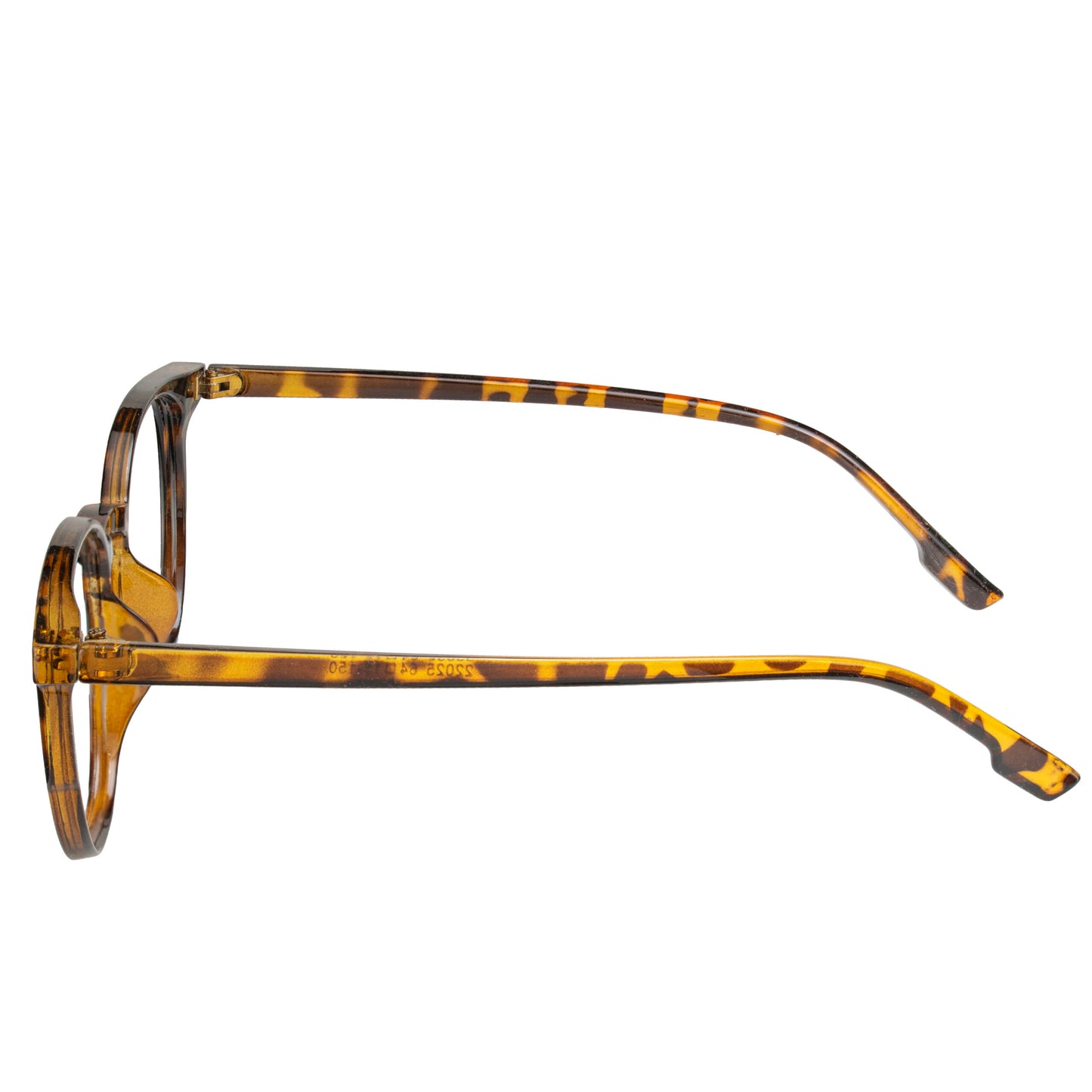 Stylish amber acetate round glasses for everyday wear – Eyeglass.pk