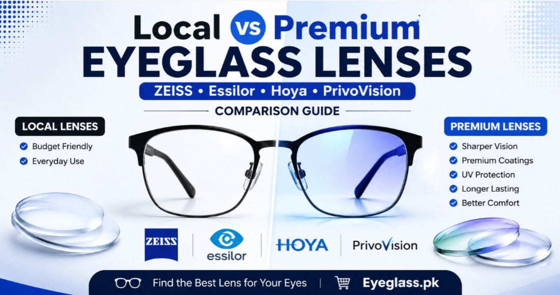 Local vs Premium Eyeglass Lenses: ZEISS, Essilor, Hoya & PrivoVision Comparison Guide