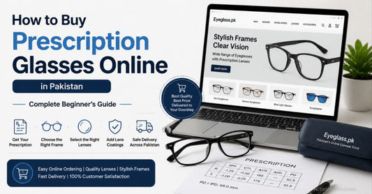 How to Buy Prescription Glasses Online in Pakistan: Complete Beginner's Guide