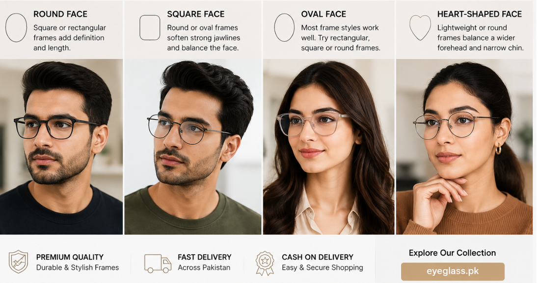 Eyeglasses for round face shape square and rectangular frames style guide