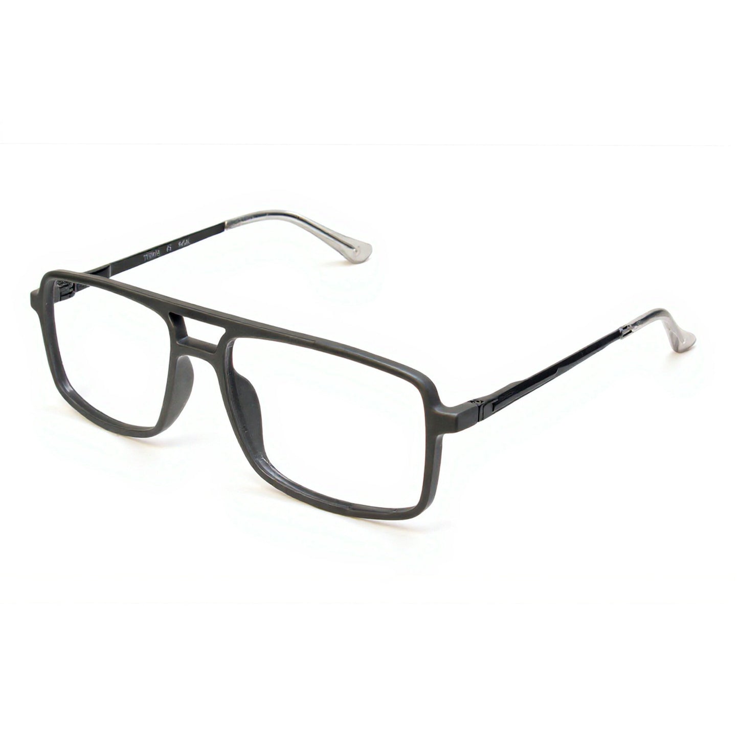 Sleek grey Titan Square Eyewear suitable for office and casual wear