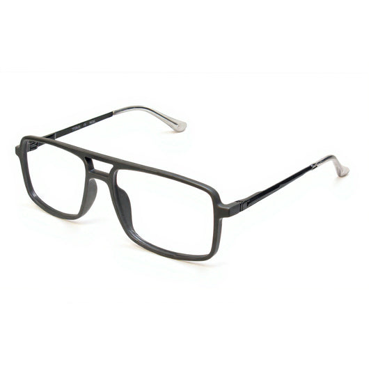 Sleek grey Titan Square Eyewear suitable for office and casual wear