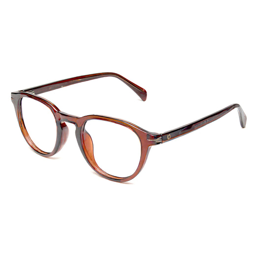 Premium unisex David Beckham oak brown acetate eyeglasses