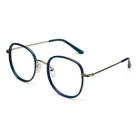Azure Blue Eyeglass