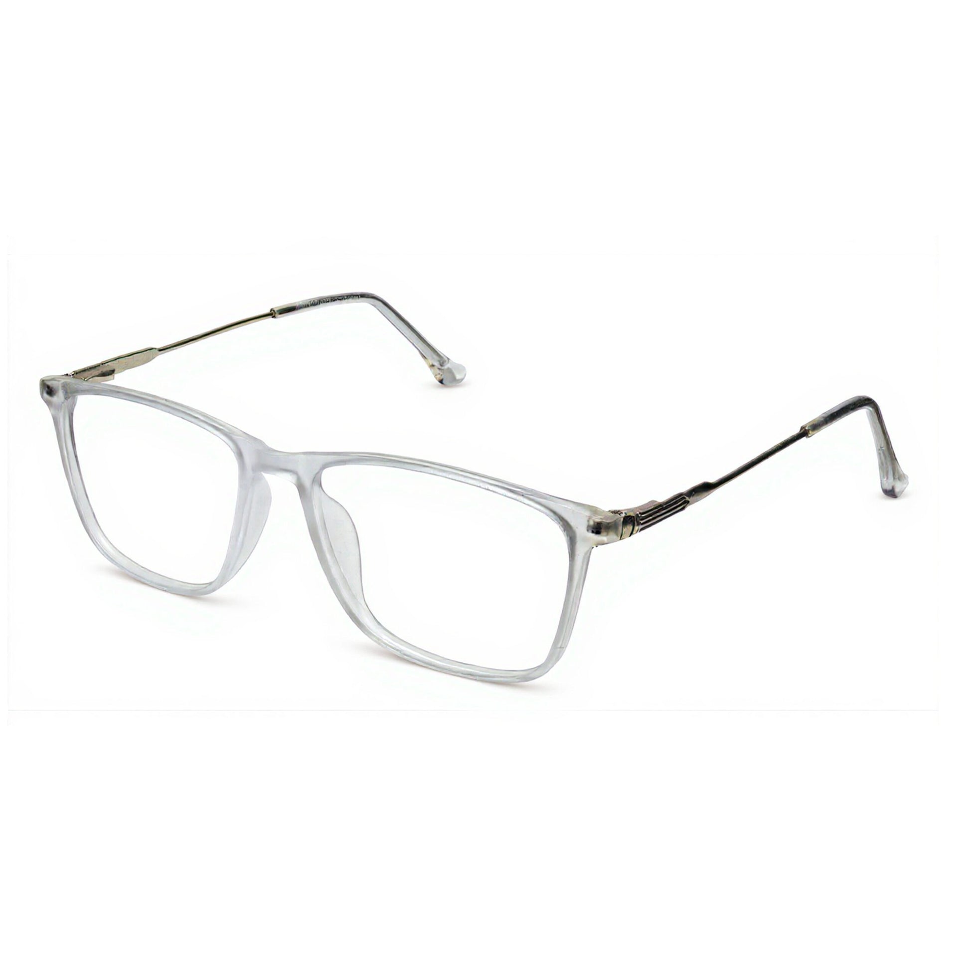 Zen Clear Transparent rectangular glasses with TR90 frame – Eyeglass.pk