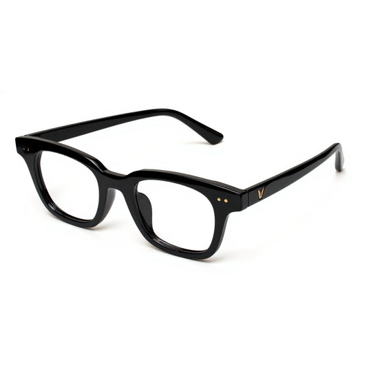 Regal Vision designer eyewear square glasses – elegant fashion frame angled view Pakistan