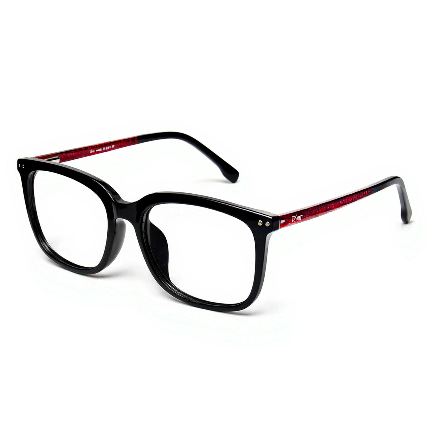 Redline Classic full rim square glasses – premium acetate stylish unisex eyewear Pakistan