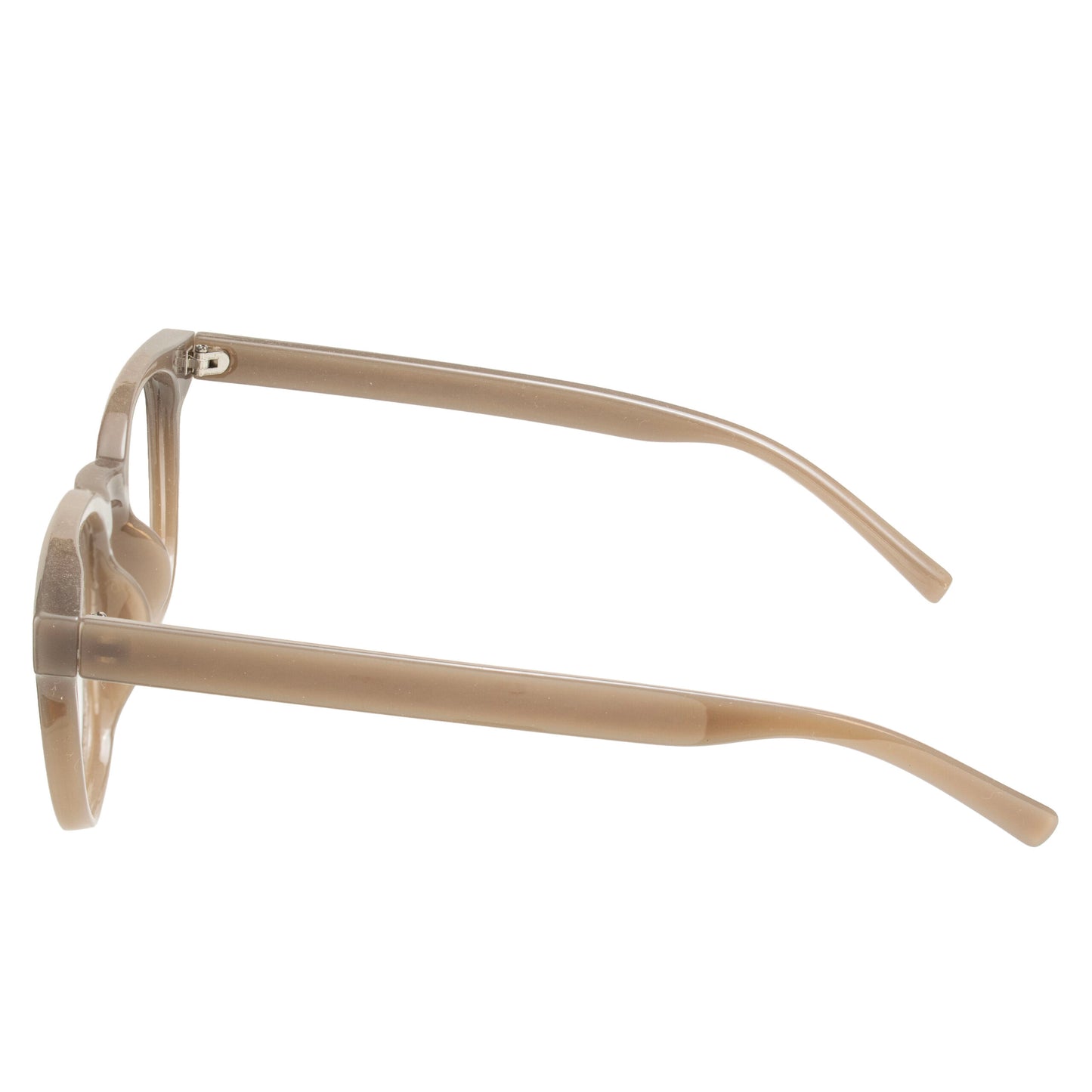 Modern taupe acetate square glasses suitable for prescription lenses – Eyeglass.pk