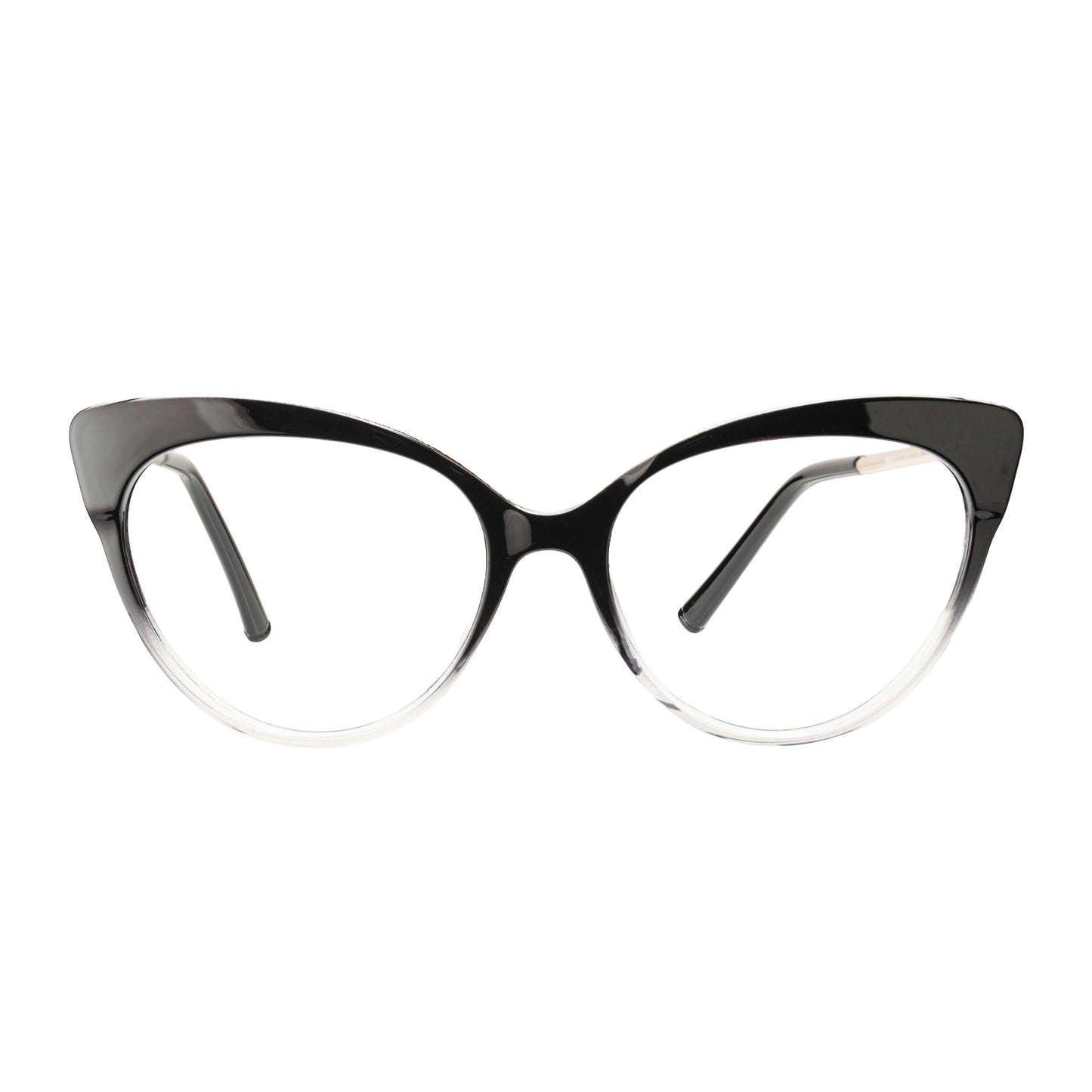 Women’s Noir Grace Cat Eye Frame with Metal Temples