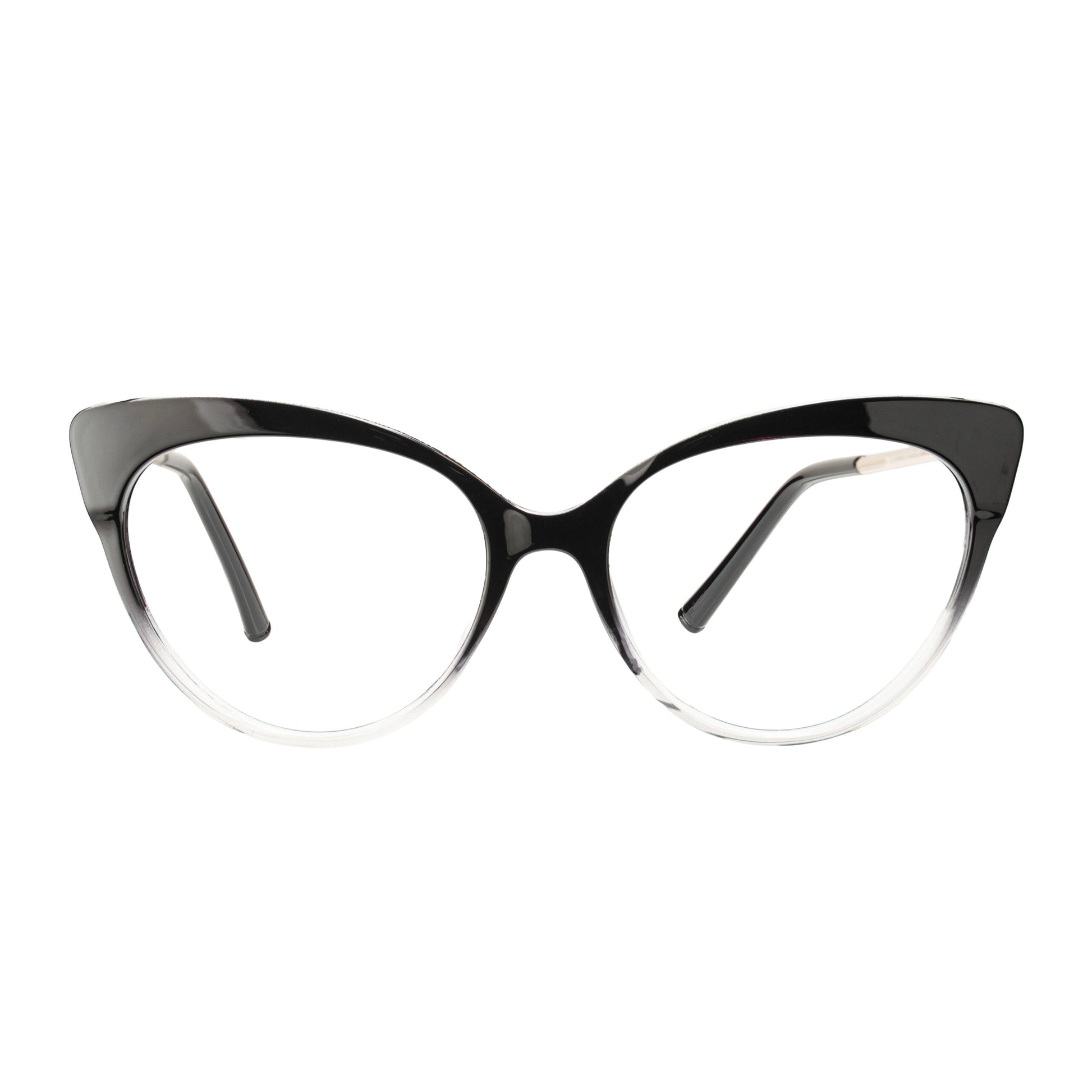 Women’s Noir Grace Cat Eye Frame with Metal Temples