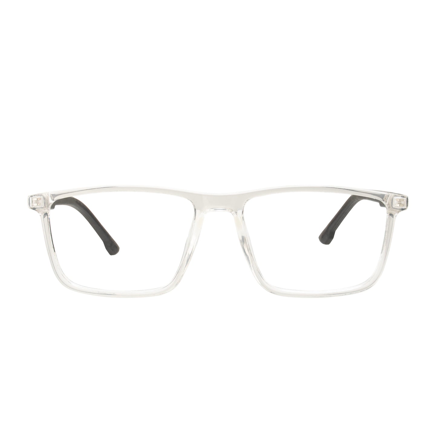 Polo Trendy Transparent Glasses Frame Front View