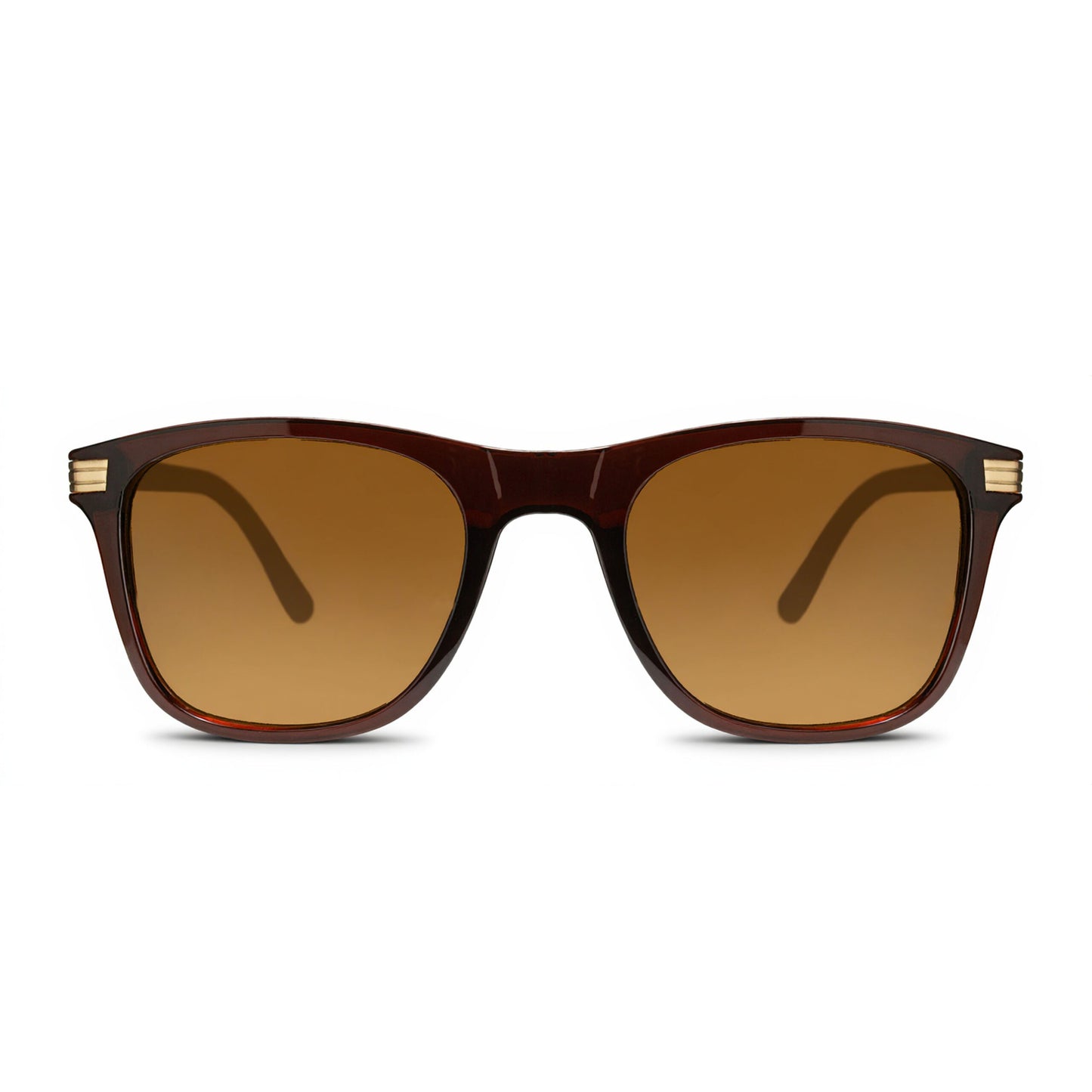 Zen Classic Brown Sunglasses Front View
